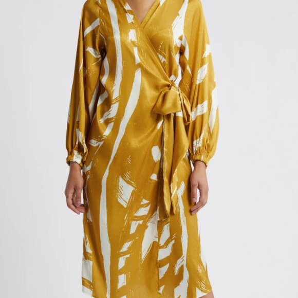 Beautiful and artistic Diarrablu wraparound dress "Lala" - Picture 8 of 9